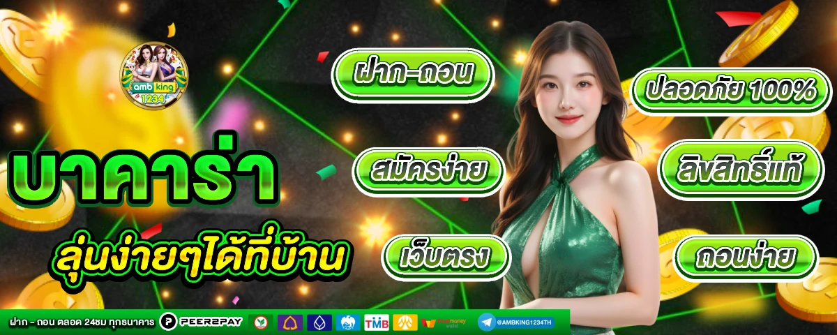 เว็บ ออนไลน์ - แบนเนอร์โปรโมชั่น