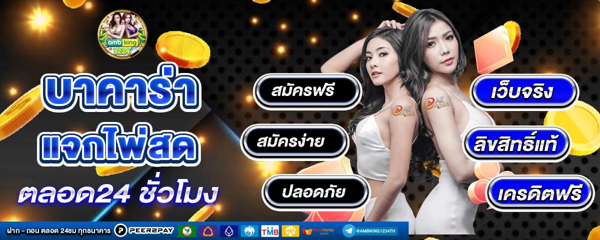 สล็อตฝากถอน1บาท - แบนเนอร์โปรโมชั่น