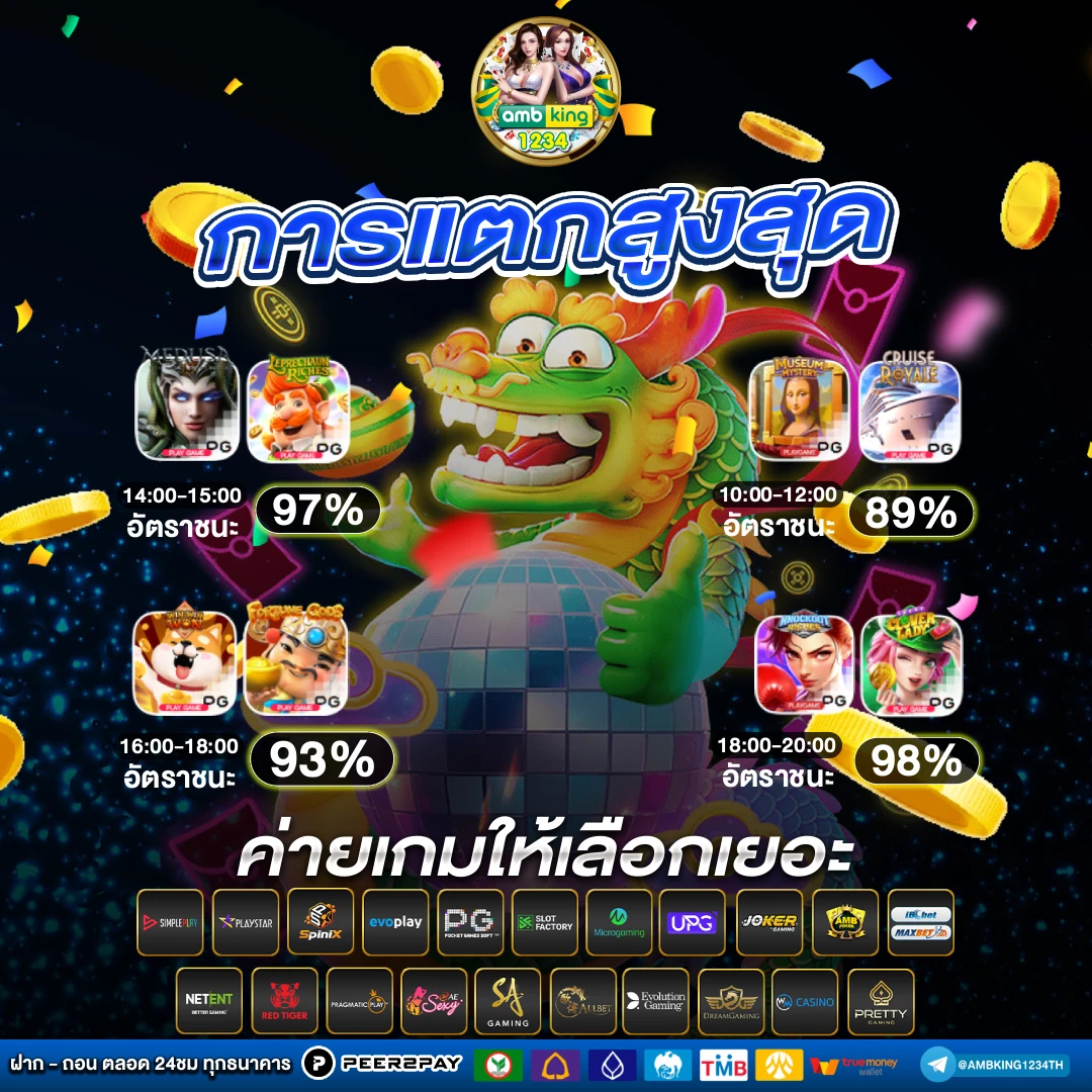 เปอร์เซ็นต์แตกสล็อต pg - แบนเนอร์โปรโมชั่น