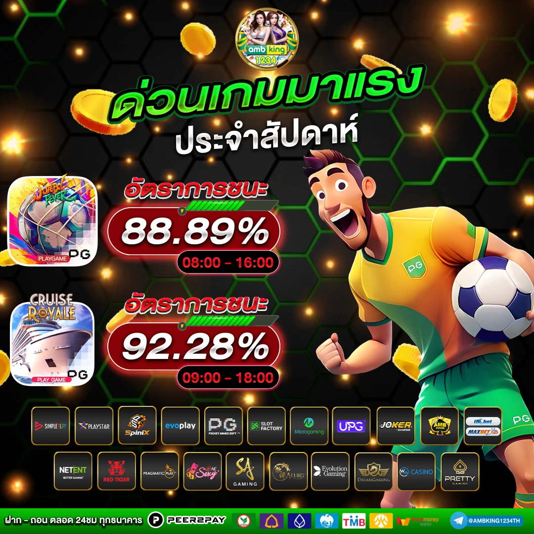 สล็อตแบบเติมวอเลท - แบนเนอร์โปรโมชั่น